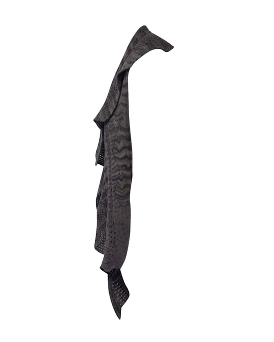 Missoni Strickschal aus grauem Kaschmir - Image 3