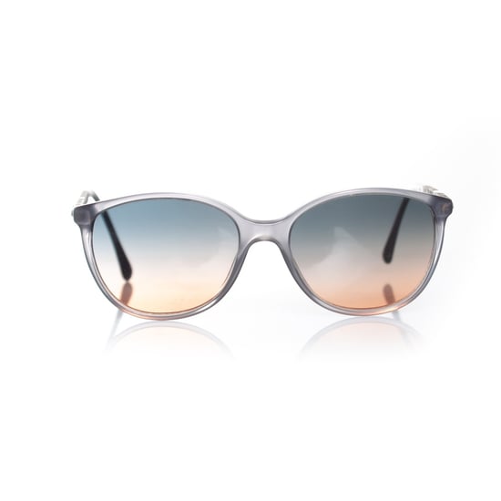 graue Sonnenbrille mit Strassbügeln - Image 1