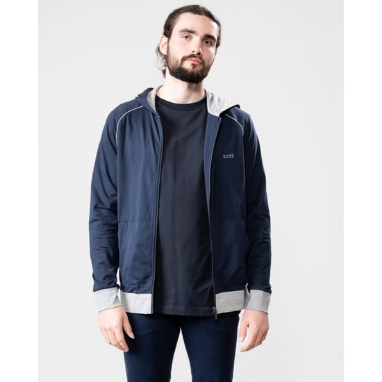 BOSS Mix & Match Mens Zip Through Loungewear Hoodie