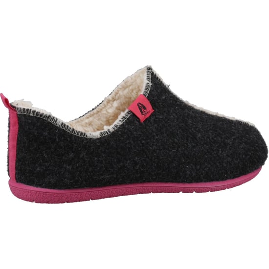 Hush Puppies Good Recycled RPET Polyester Damen Holzkohle Hausschuhe - Image 2