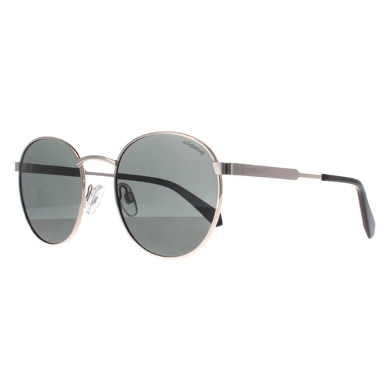Polaroid Round Unisex Green Gold Green Polarised PLD 2053/S