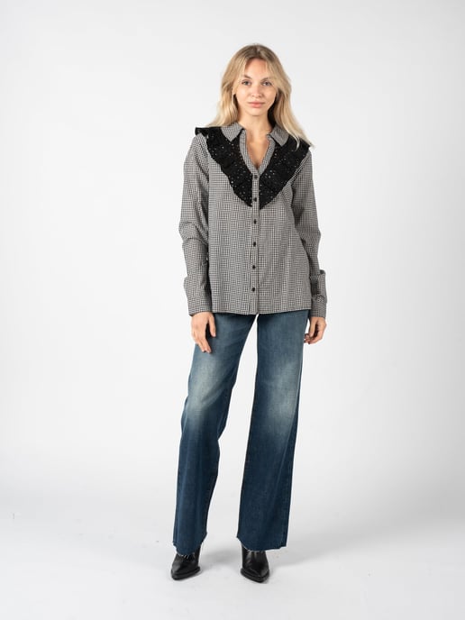 Pinko Hemd Lodi Damen schwarz - Image 2