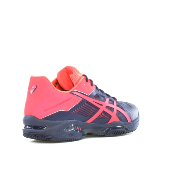 Asics Gel-Solution Speed 3 Clay Womens Blue Padel Trainers