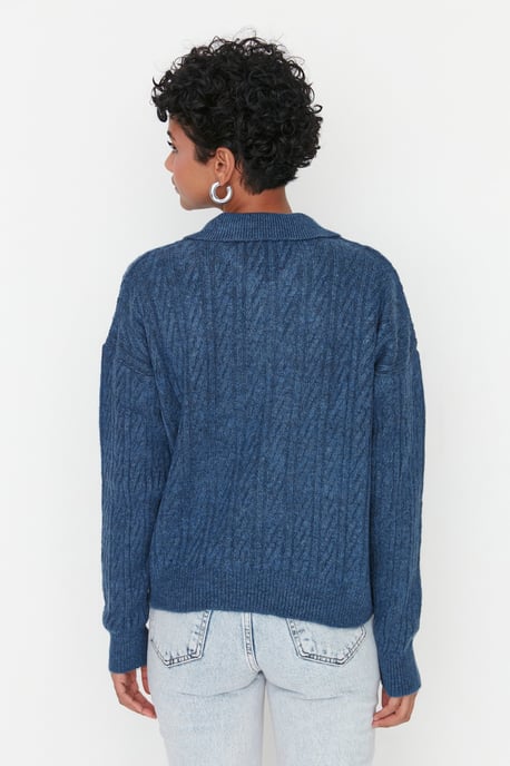 Trendyol Frauen Haar Zopf Pullover - Image 5