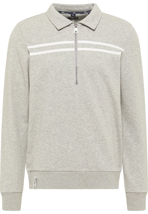 Dreimaster Sweatshirt Herren Grau Melange - Image 1