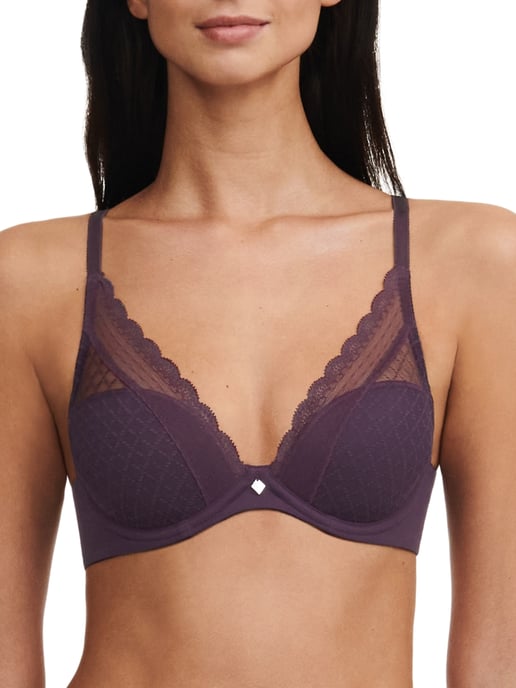 Norah Chic Plunge T-Shirt Bra - Black Black