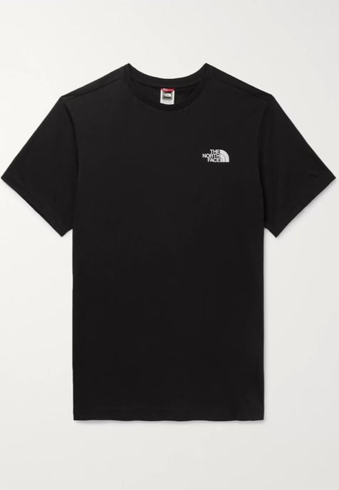 The North Face Mens SS einfache Kuppel T Shirt schwarz - Image 6