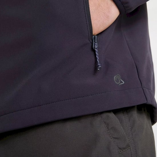 Craghoppers Mens Expert Basecamp Soft Shell Jacket (Dark Navy)