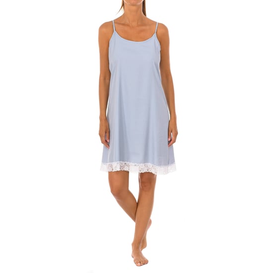 Women's round neck buttoned strap nightgown JJBCH1510