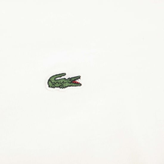 T-shirt col rond jersey coton Lacoste Pour Garçon en Blanc - Image 3