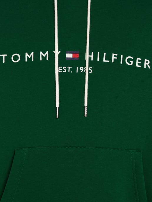 Dieses Herren-Sweatshirt von Tommy Hilfiger ist aus einer Bio-Baumwollmischung gefertigt und mit einem Logo-Print versehen. Das Modell hat eine Kapuze und lange Ärmel.Details zu diesem Pullover:- Kängurutasche - Image 6