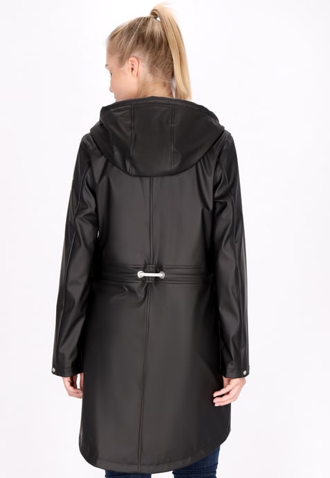 Schmuddelwedda Regenmantel Damen schwarz - Image 4