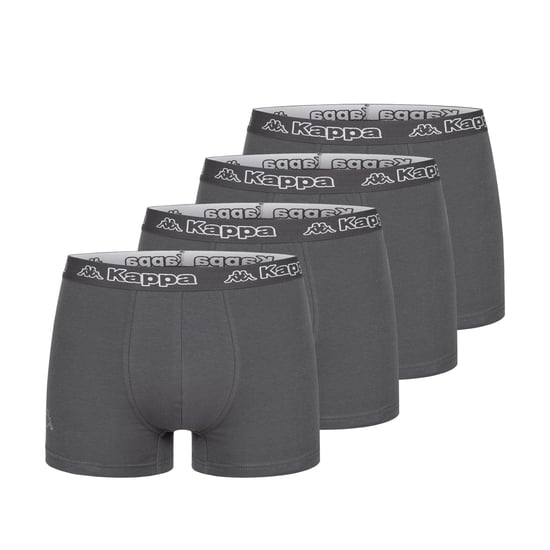 Kappa 4-Pack Boxershorts in Dark Grey