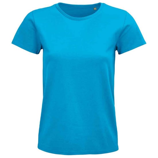 SOLS - "Pioneer" T-Shirt Baumwolle aus biologischem Anbau für Damen (Aquablau) - Image 1