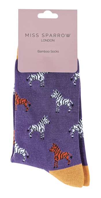 MISS SPARROW - Womens Novelty Animal Soft Bamboo Atmungsaktive Socken - Image 2