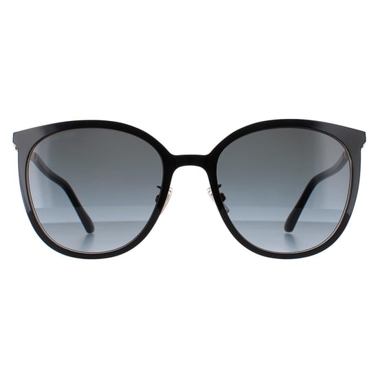 Jimmy Choo Cat Eye Damen Schwarz Gold Dunkel Grau Farbverlauf ORIA/G/SK - Image 1