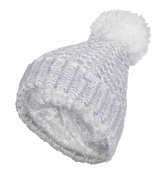 Damen Fleece gefüttert Cuffed Thermal Winter Bommelmütze mit Pom Pom - Image 1