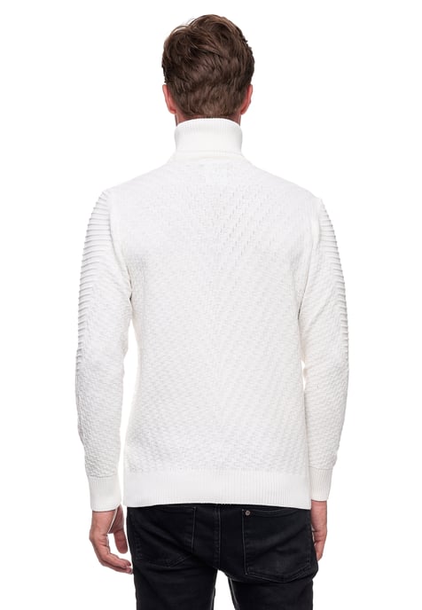 Rusty Neal Pullover Coltrui Weiß - Image 5