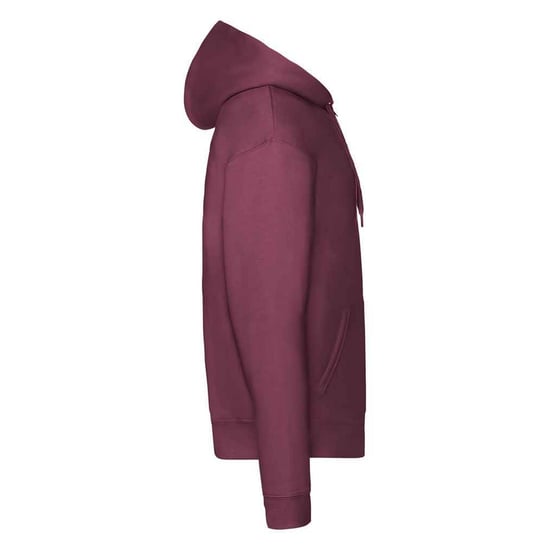 Fruit of the Loom - "Premium" Hoodie mit durchgehendem Reißverschluss für Herren/Damen Unisex (Burgunderrot) - Image 3