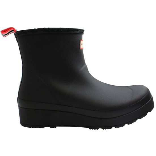 Hunter Play Shearling Insulated Short Damen Gummistiefel in Schwarz - Image 4