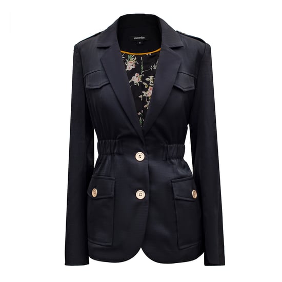 Safari-Blazer mit geraffter Taille - Image 6