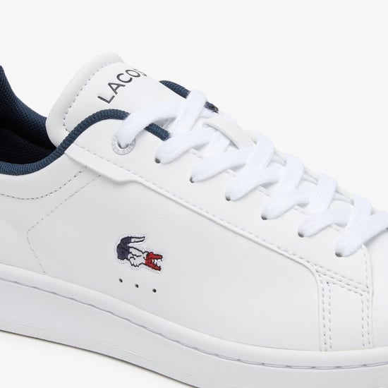Women's Lacoste Carnaby Pro Trainers in White Navy