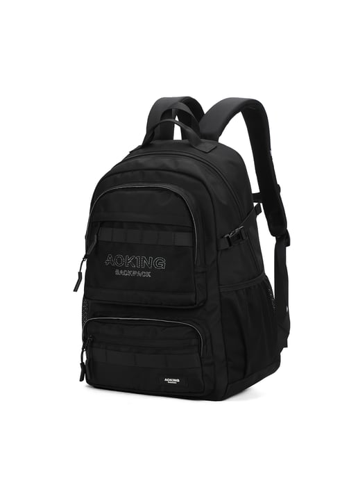 Aoking Rucksack Unisex BLACK - Image 2