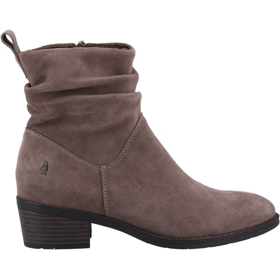 Hush Puppies Iris Wildleder Damen Taupe Stiefel - Image 4
