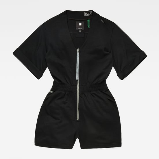 G-Star RAW Contrast Zipper Blouse Playsuit