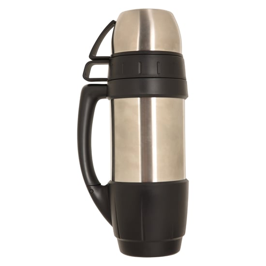Mountain Warehouse - Flasche und Tasse Set, Doppel-wandig (Silber) - Image 2