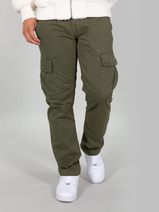 Alpha Industries Herren Agent Slim Cargo-Hose in Olivgrün - Image 3