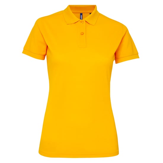 Asquith & Fox - Polo-Shirt mit kurzen Ärmeln - Damen (Gelb) - Image 1