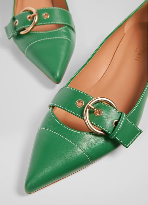 LK Bennett Lianna Closed Courts, Emerald