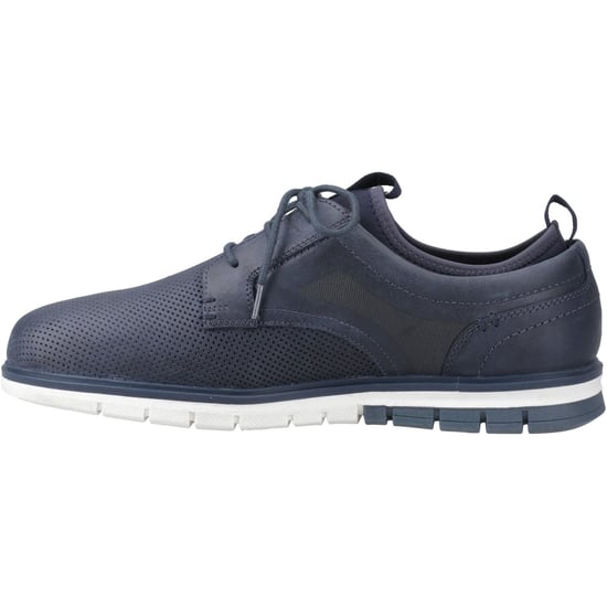 Pod Murphy Leder Herren Navy Schnürschuhe - Image 4