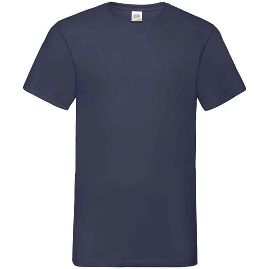 Fruit of the Loom - "Value" T-Shirt V-Ausschnitt für Herren (Marineblau) - Image 1