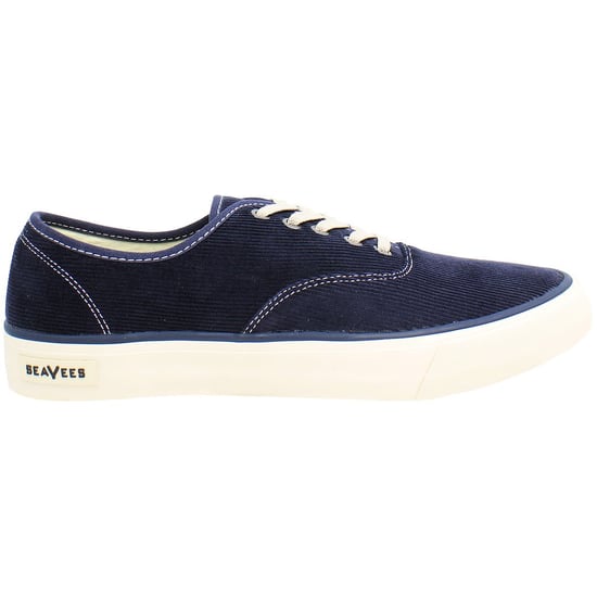 Seavees Legend Cordies Herren Navy Plimsolls - Image 1