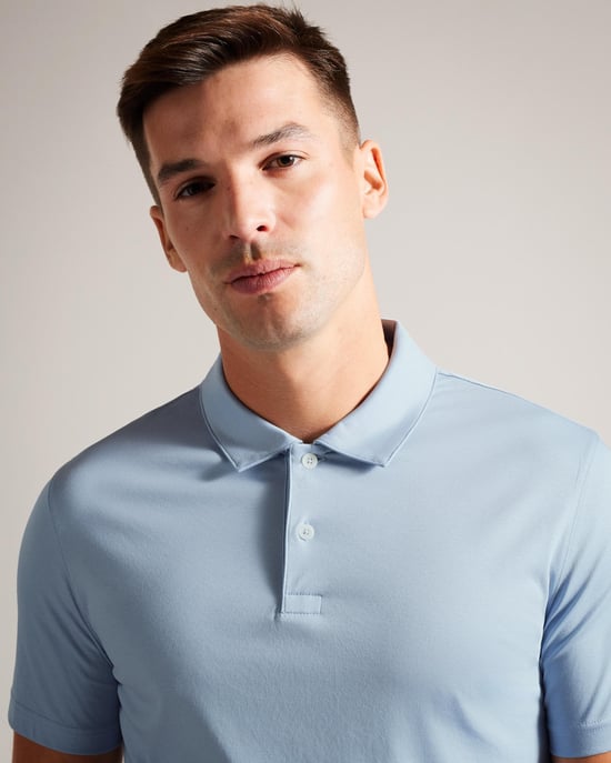 Ted Baker Zeiter Herren Kurzarm Slim Soft Touch Polo - Image 3
