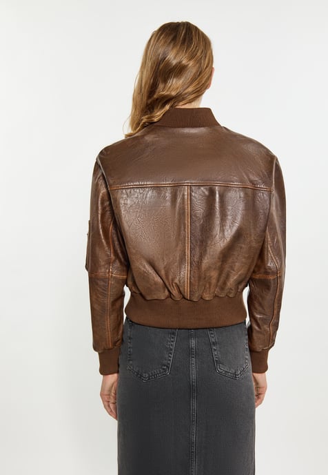 Dreimaster Jacke Damen braun - Image 4