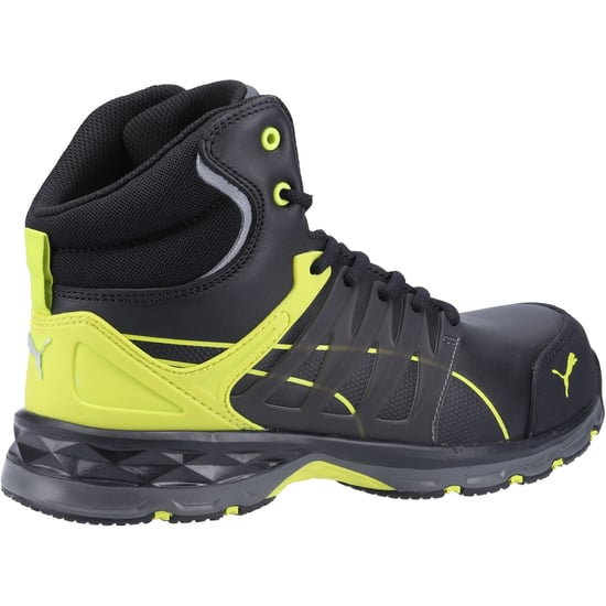 Puma Safety Velocity 2.0 MID S3 Leder Gelb Sicherheitsstiefel - Image 2
