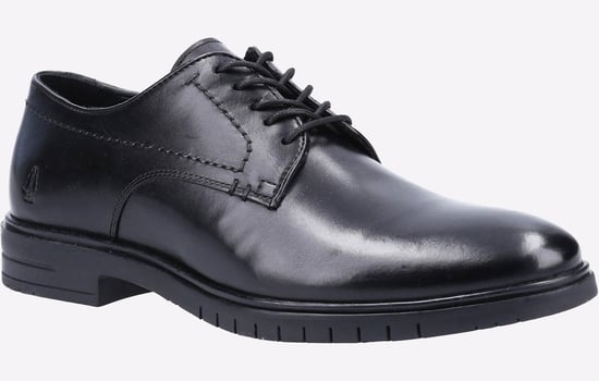 Hush Puppies Sterling Schwarze Herren Schnürschuhe Aus Leder - Image 2