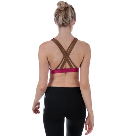 Women's adidas Don't Rest Iteration Bra in Burgundy