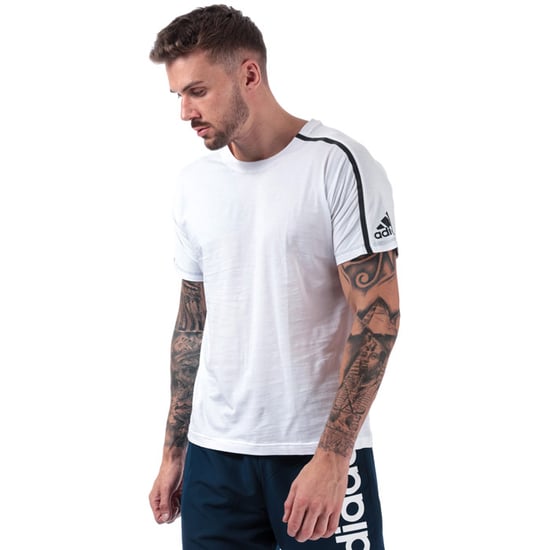 Men's adidas ZNE Crew Neck T-Shirt in White