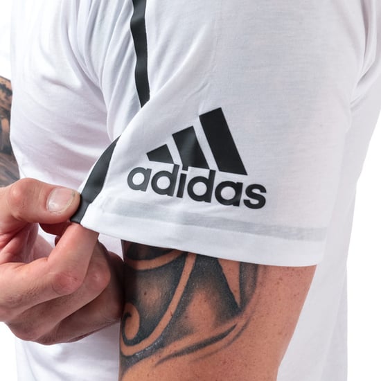 Men's adidas ZNE Crew Neck T-Shirt in White