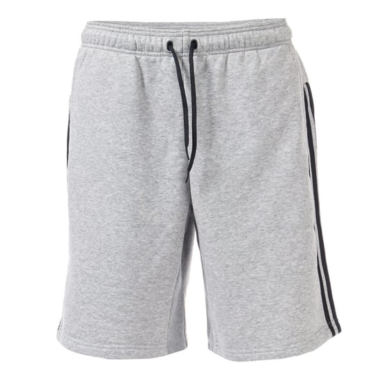 Men's adidas Must Have 3 Stripe French Terry Shorts in Grey