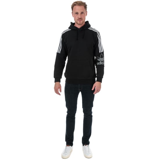 Men's adidas Originals Outline Hoody in Black
