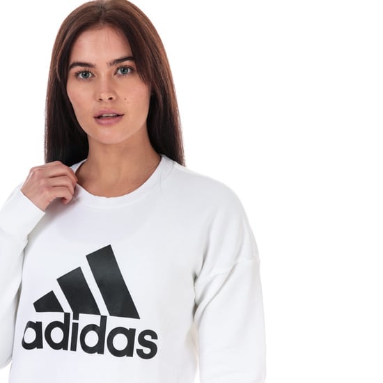 Women's adidas Must Haves Bos Crew Sweatshirt in White