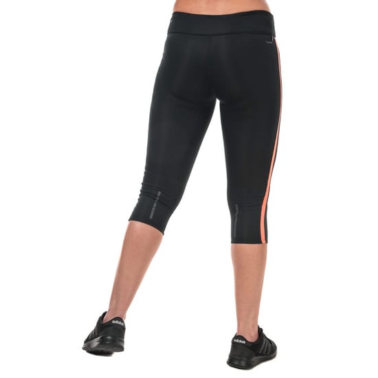 adidas Own The Run 3 Quarter Leggings für Damen in Schwarz - Image 2