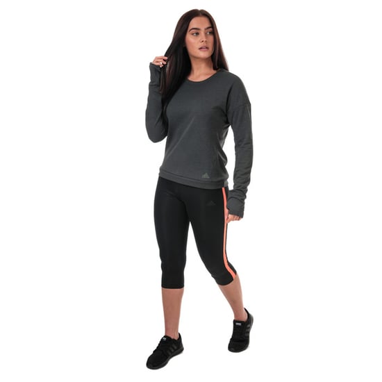 adidas Own The Run 3 Quarter Leggings für Damen in Schwarz - Image 3