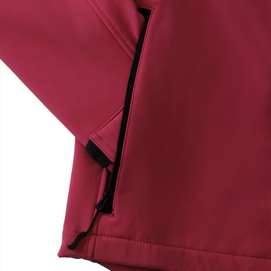 Russell - Ärmellose Softshell-Jacke - Herren (Rot) - Image 3