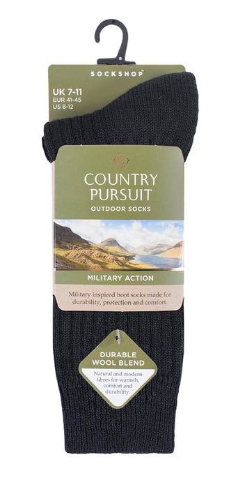 Herren Wolle Militär Aktion Armee Stil Outdoor Walking Socken für Stiefel - Image 2